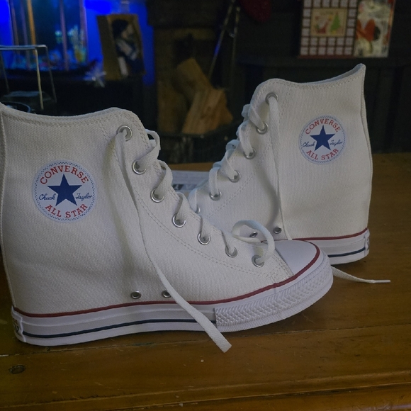 Converse Shoes - Converse All Star White Canvas High-Tops